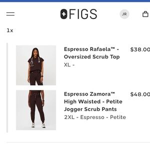 Figs espresso set XXL